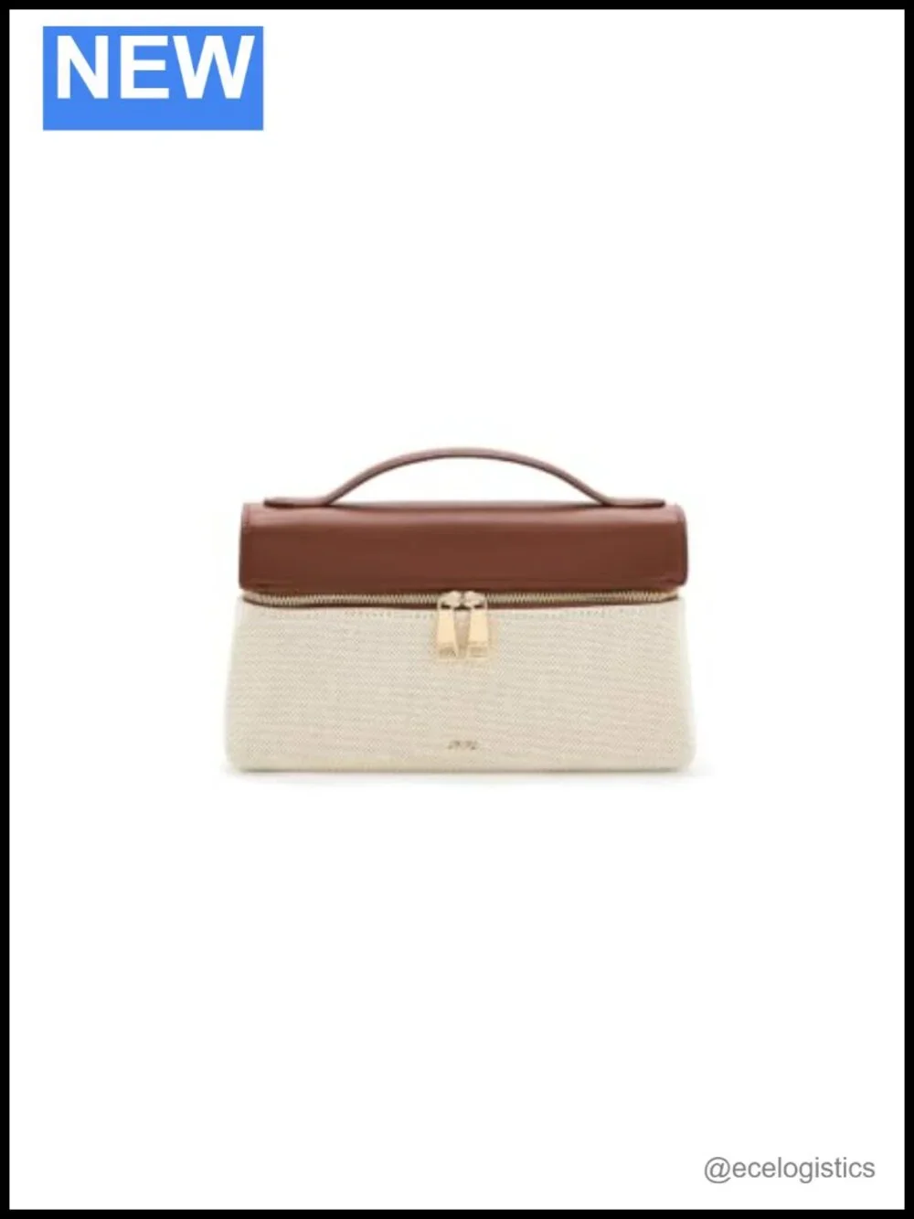 JW PEI Thea Top Handle Bag - Brown Canvas Satchel Purse